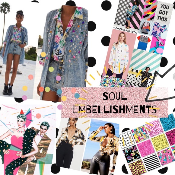 💋RARE 80’s VTG•Retro Fashion Printed Silky Blouse - Picture 2 of 16